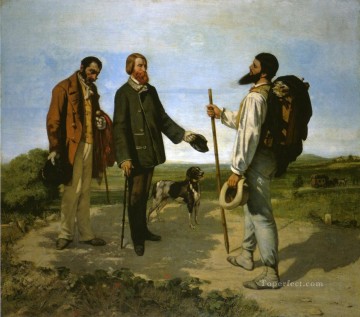  Gustav Obras - Bonjour Monsieur Courbet Realista Realista pintor Gustave Courbet